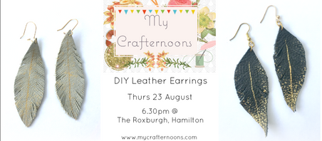 Leather Earrings Workshop