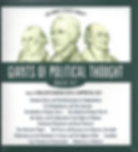 Giants of Political Thought, Streaming Now Available, CDs no longer available