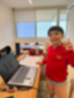 Student in a L302 Lyza Holiday Camp