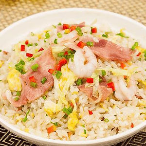 Bacon Shrimp Fried Rice