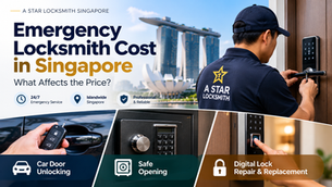 Emergency Locksmith Cost in Singapore: What Affects the Price?