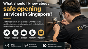 What Should I Know About Safe Opening Services in Singapore?