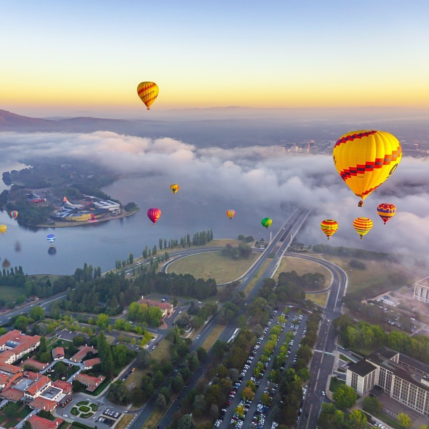 Thumbnail: Canberra Balloon Spectacular