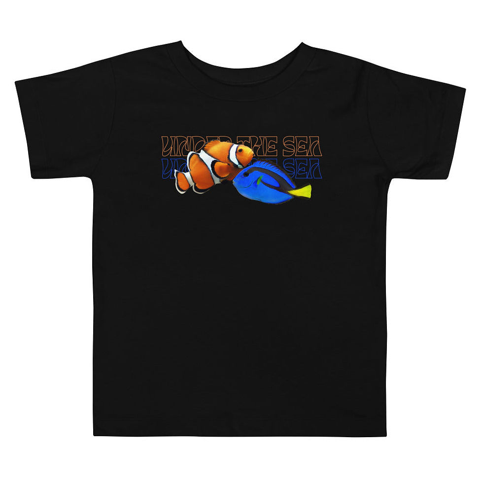 Thumbnail: Toddlers Tropical Reef Short Sleeve Tee