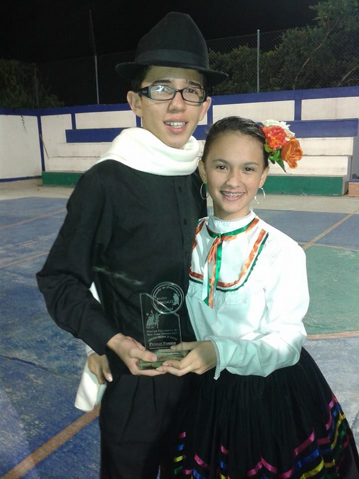 Johan Delgado y Samia Montoya