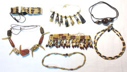 Assorted beaded necklaces