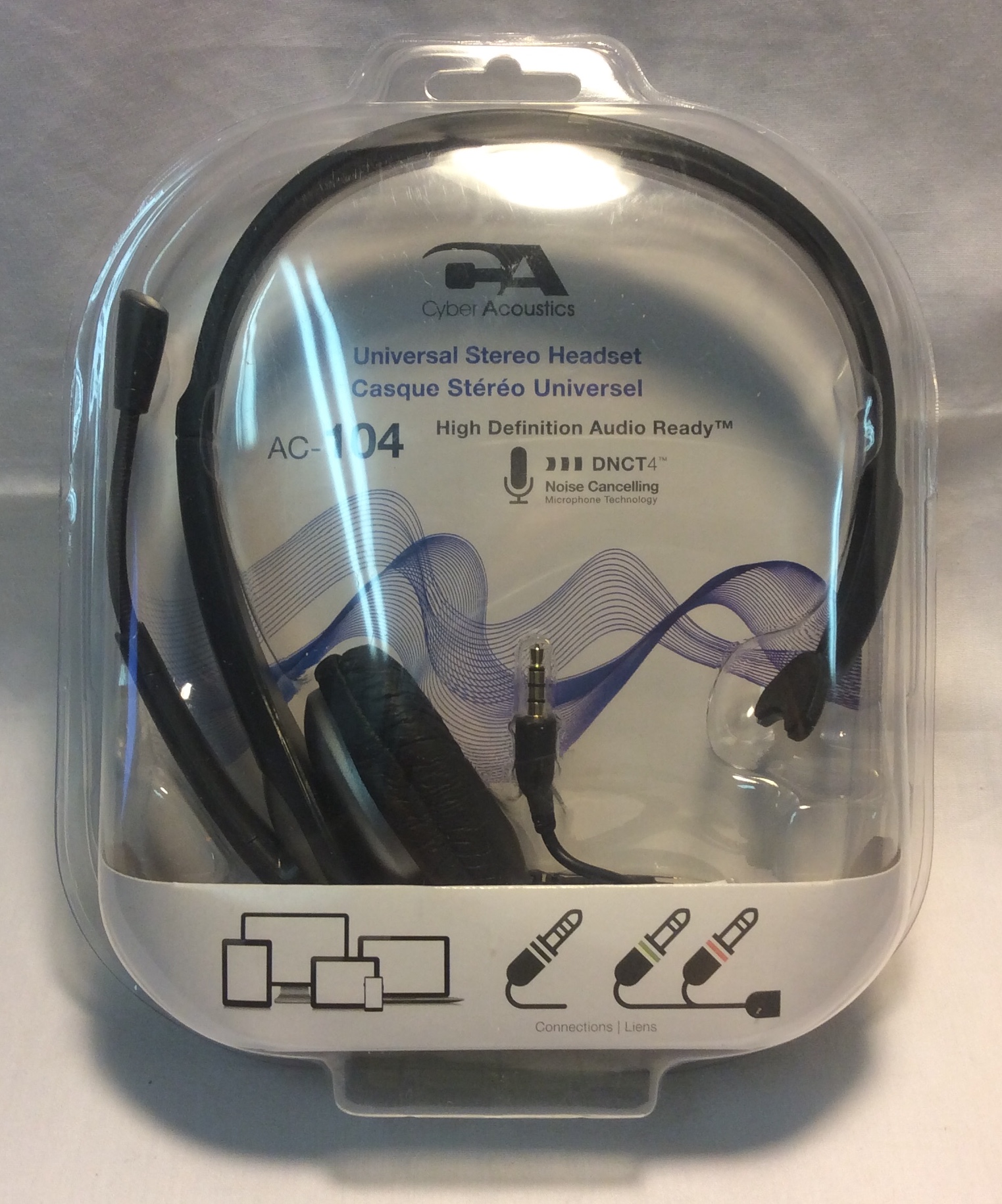 Cyber Accoustics Stereo Headset