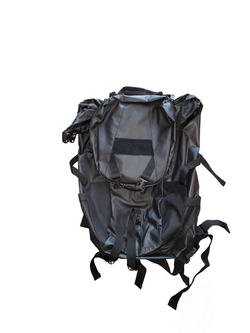 Black dry bag backpack