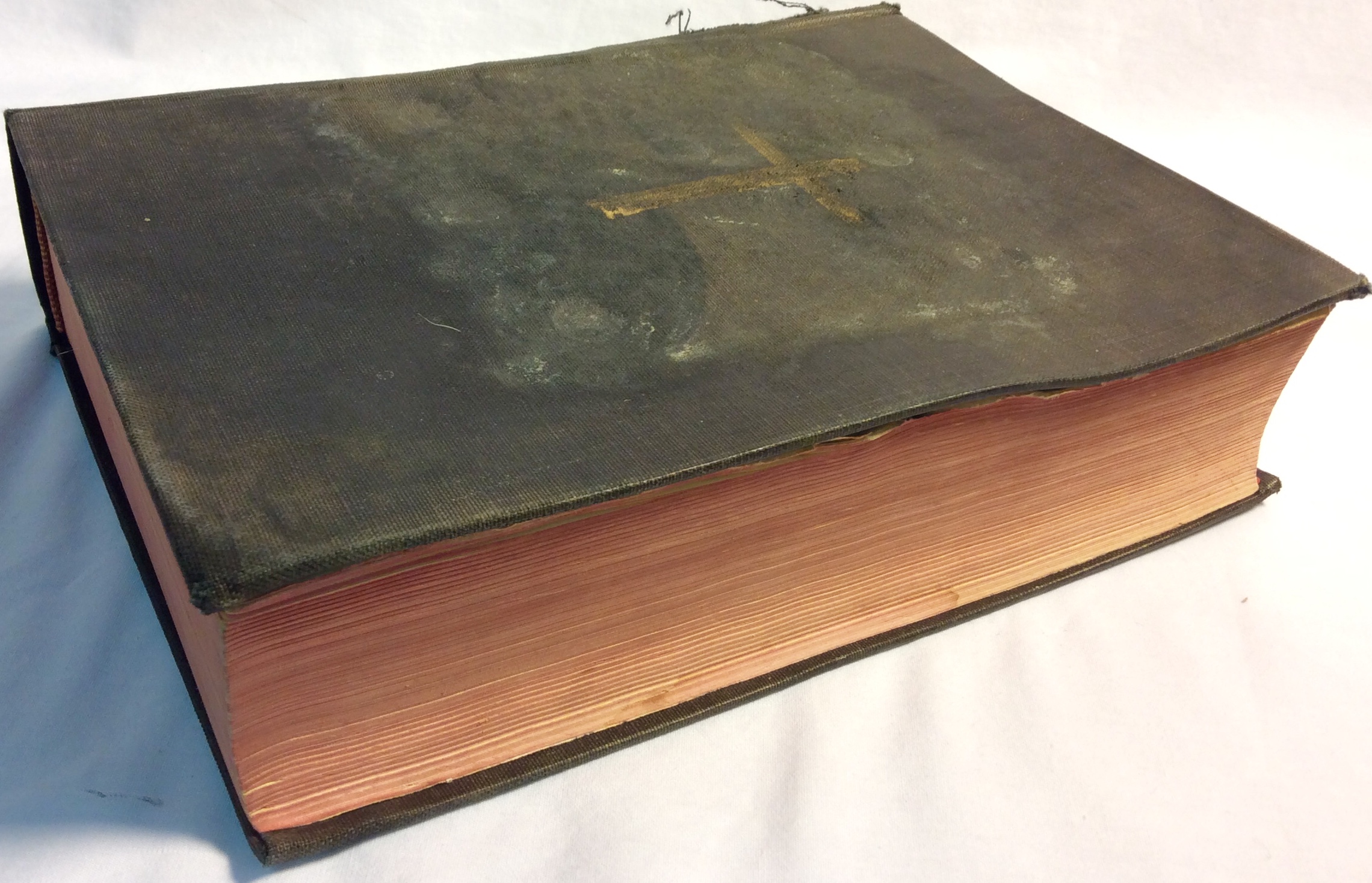 Aged holy bible