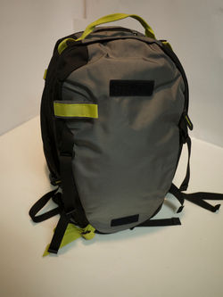 Gray backpack