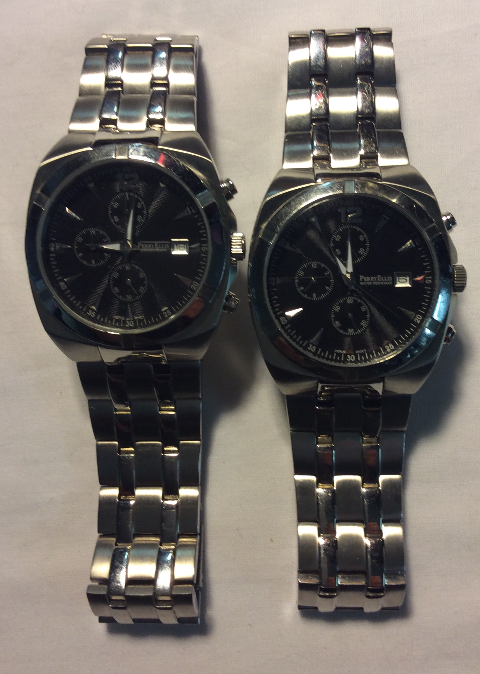 Perry Ellis watch - Round black face