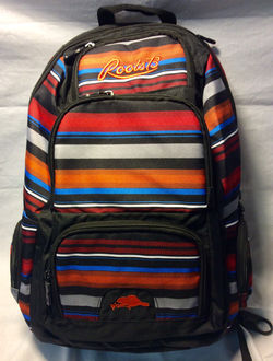 Roots Red, orange, blue, white