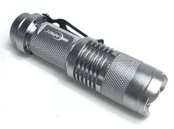 Mikafen Mini Silver LED Flashlight