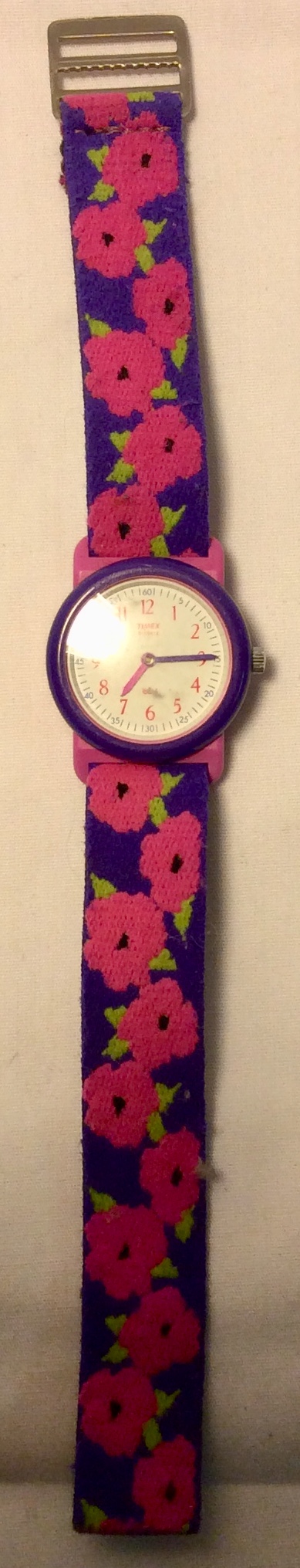 Pink and purple Timex Watch