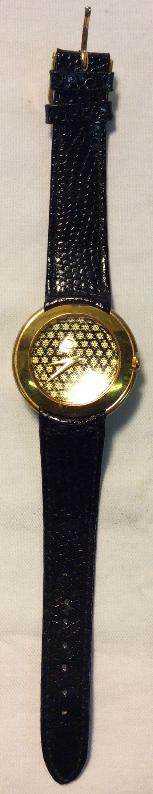 Gold Wing Brass casing with leather