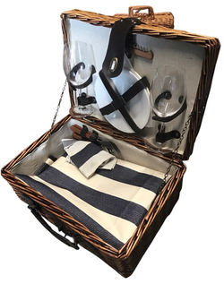 Wicker Basket Picnic Set
