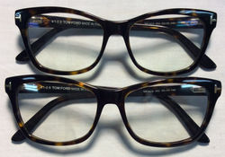 Tom Ford tortoise shell frames