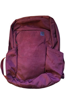 Burgundy outdoorsy casual backpack