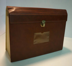 Brown file folder