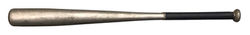Aged Aluminum Baseball Bat - Rubber
