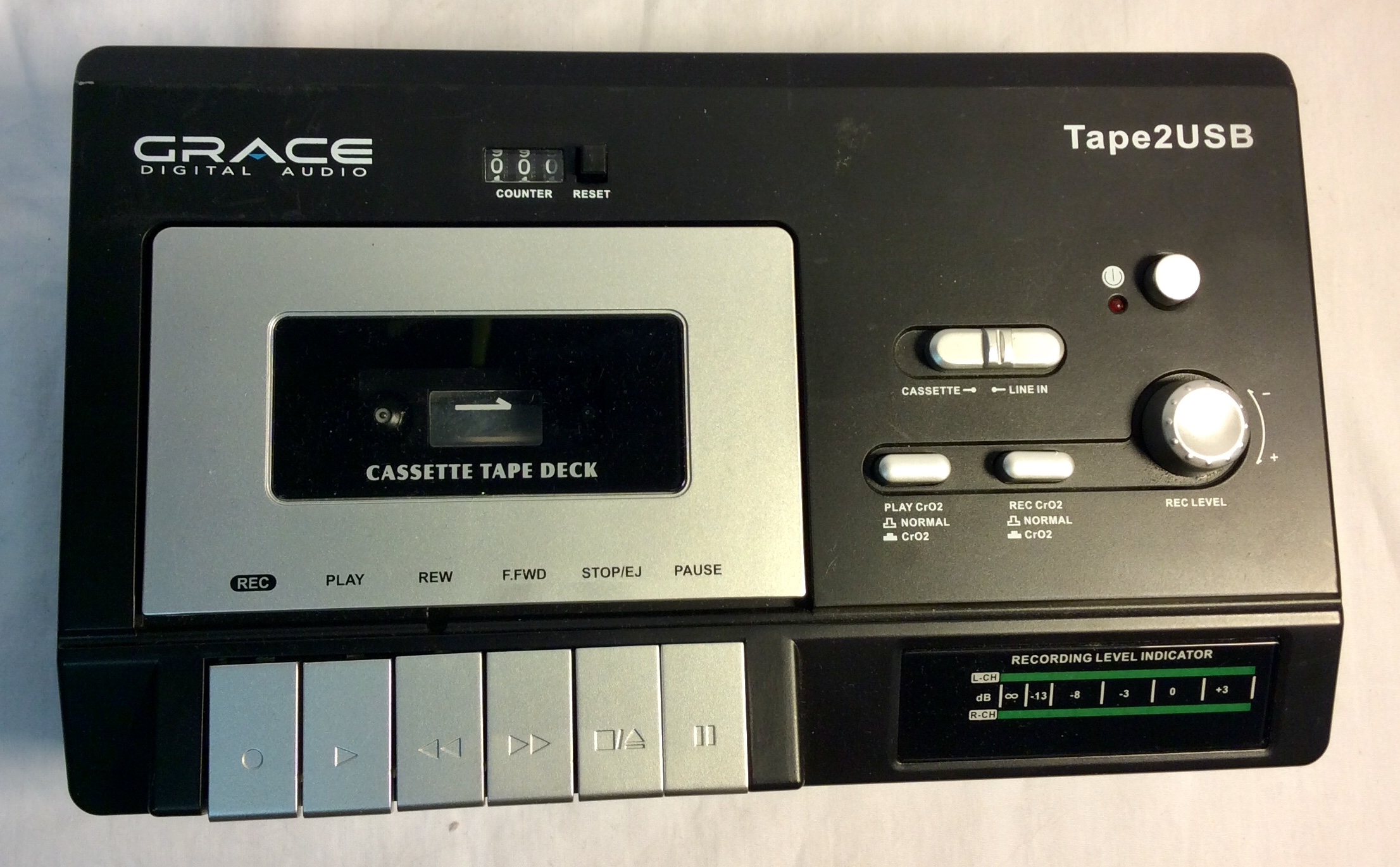 Cassette to PC recording