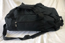 Black nylon medium duffel bag (fits $1M!)