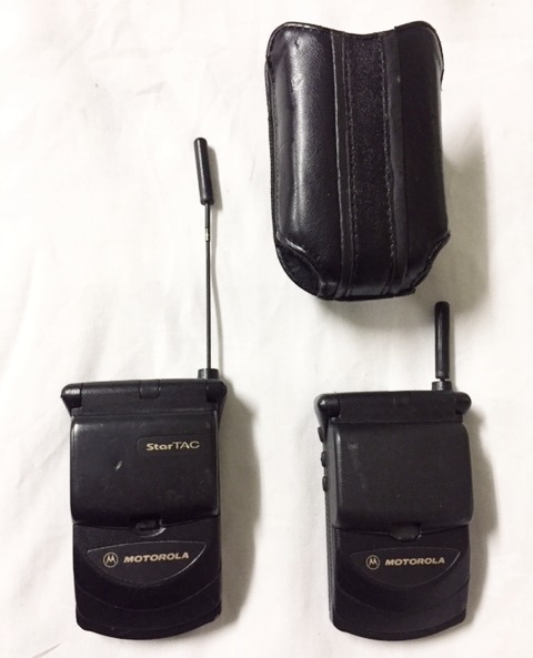 Black Motorola Flip Phones