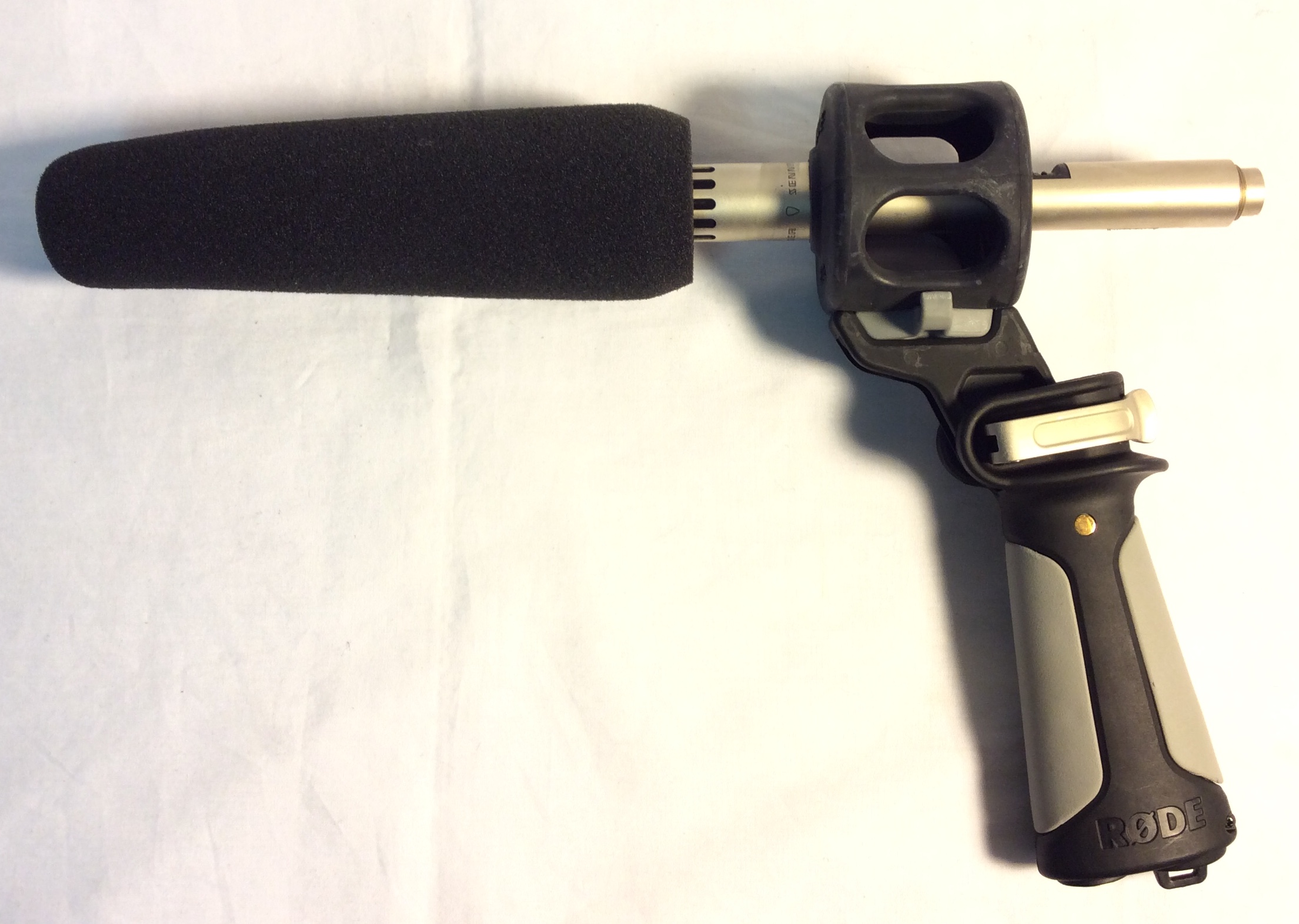 Shotgun Microphone with shock mount