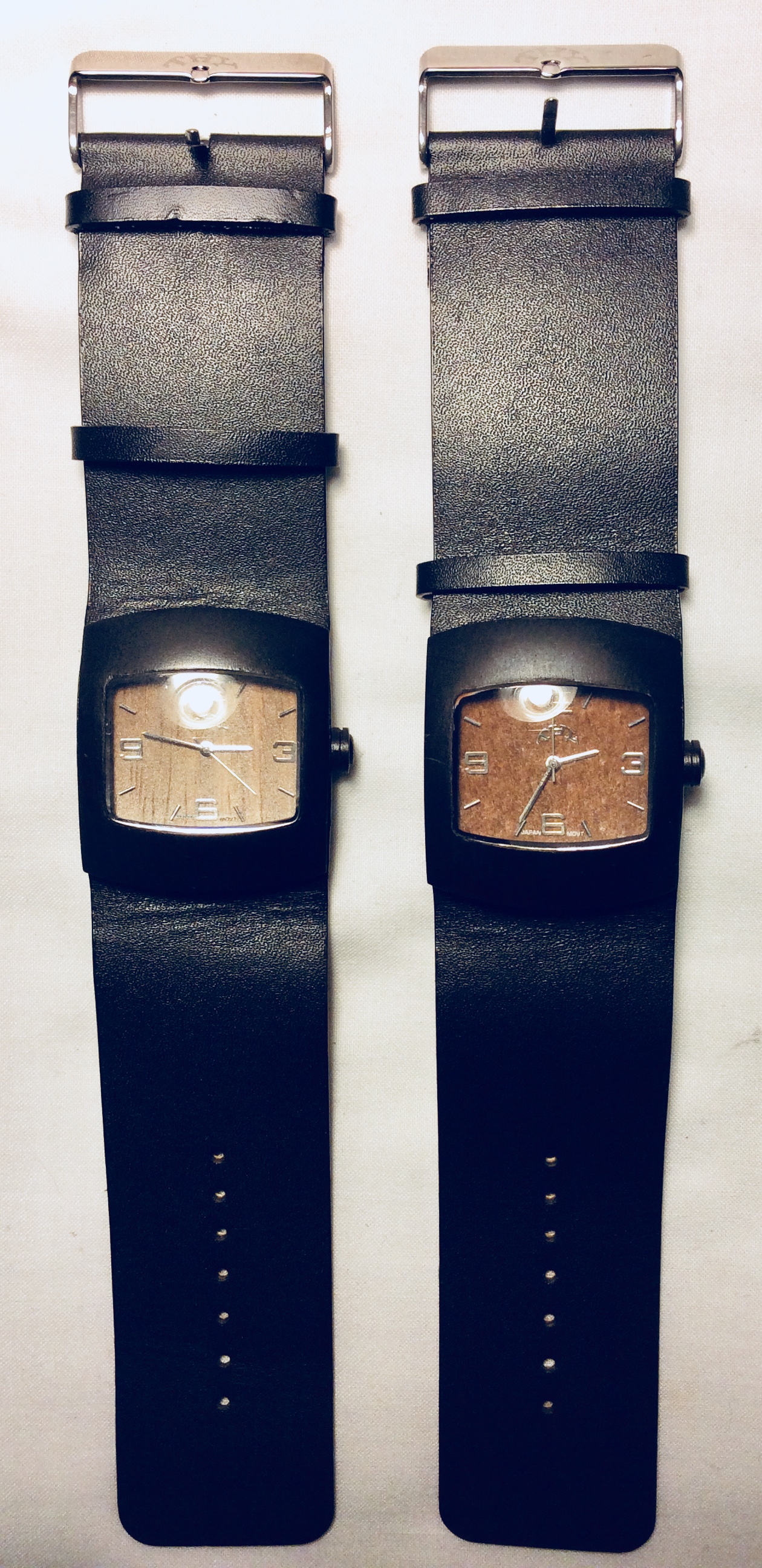 Wooden venear face watch