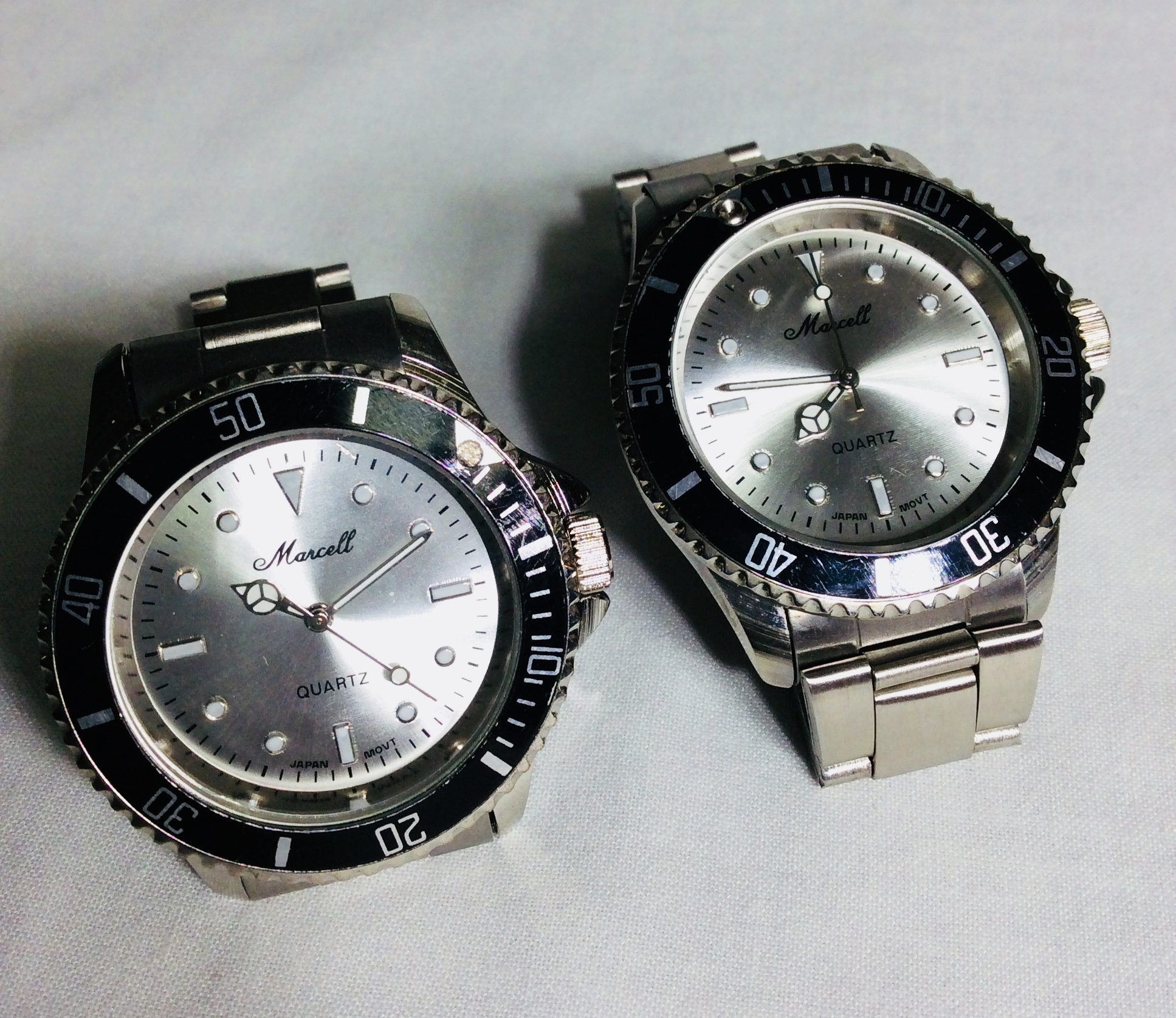 Marcell silver watch
