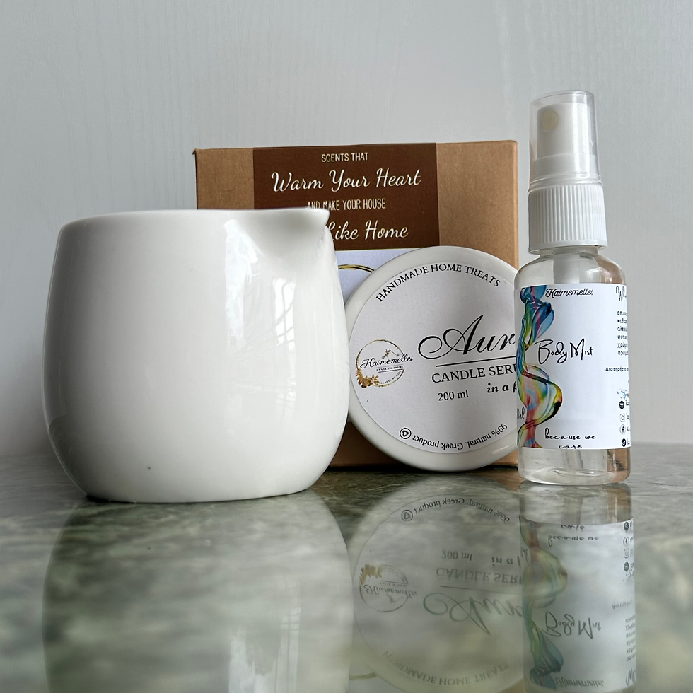 Μικρογραφία: κουτι δωρου μασαζ / κερι μασαζ & body mist
