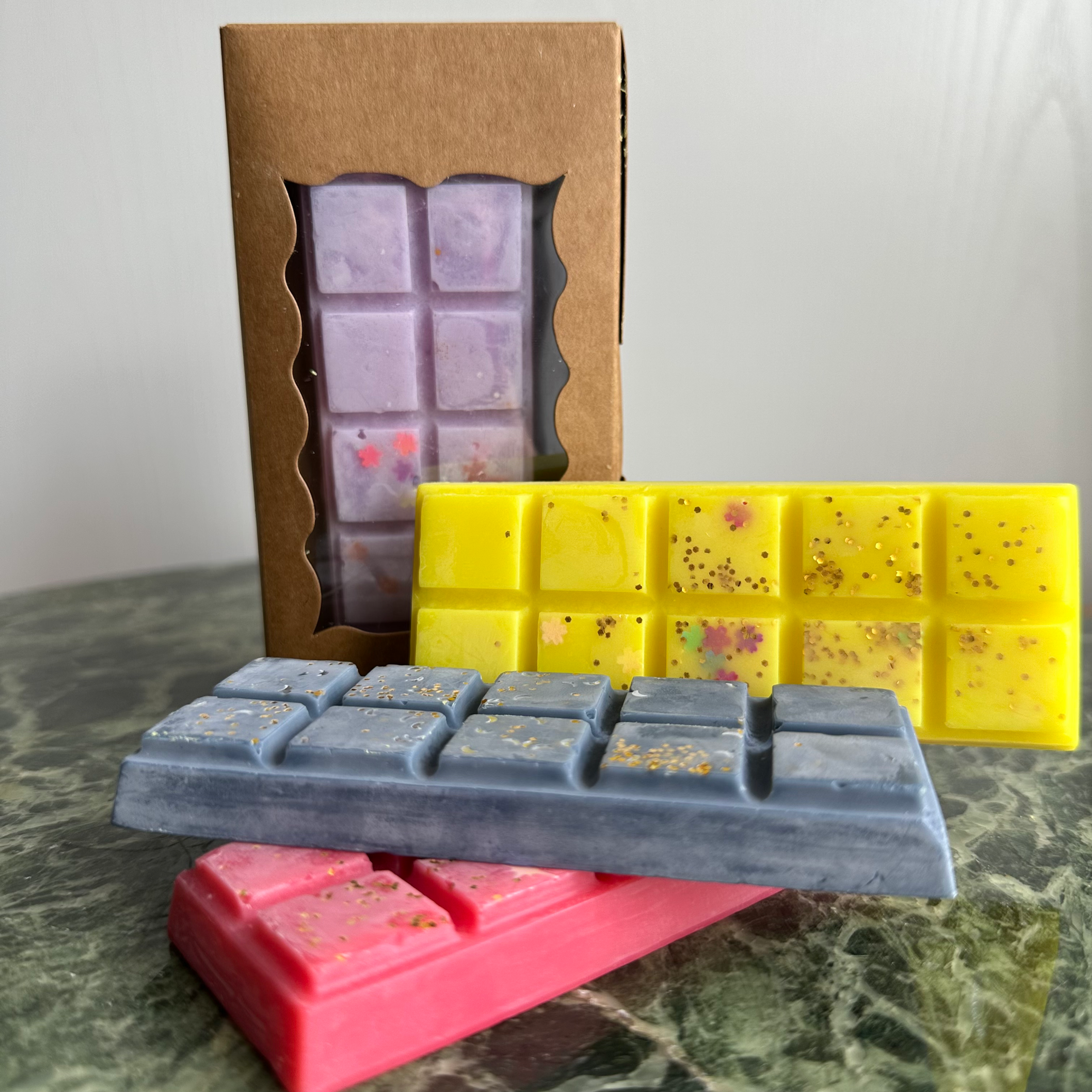 κουτι δωρου / wax melt snap bars 3pcs