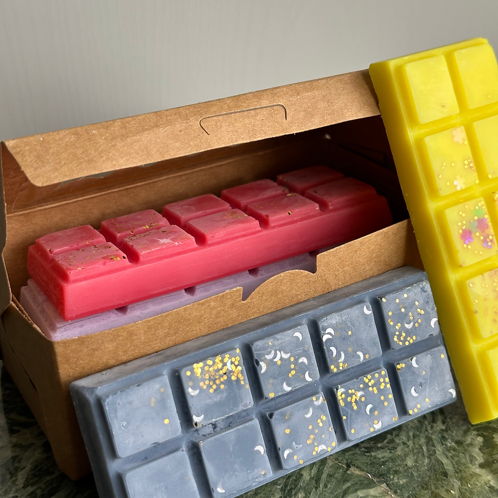 Μικρογραφία: κουτι δωρου / wax melt snap bars 3pcs