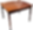 Thumbnail: Mahogany console table, game / dining table by Extensole 1950c