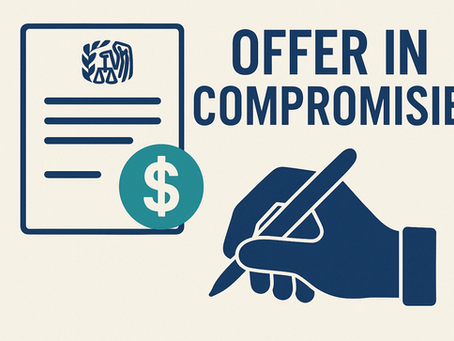 🎯 Negociar su deuda tributaria: Importancia y ventajas del Offer in Compromise (OIC)