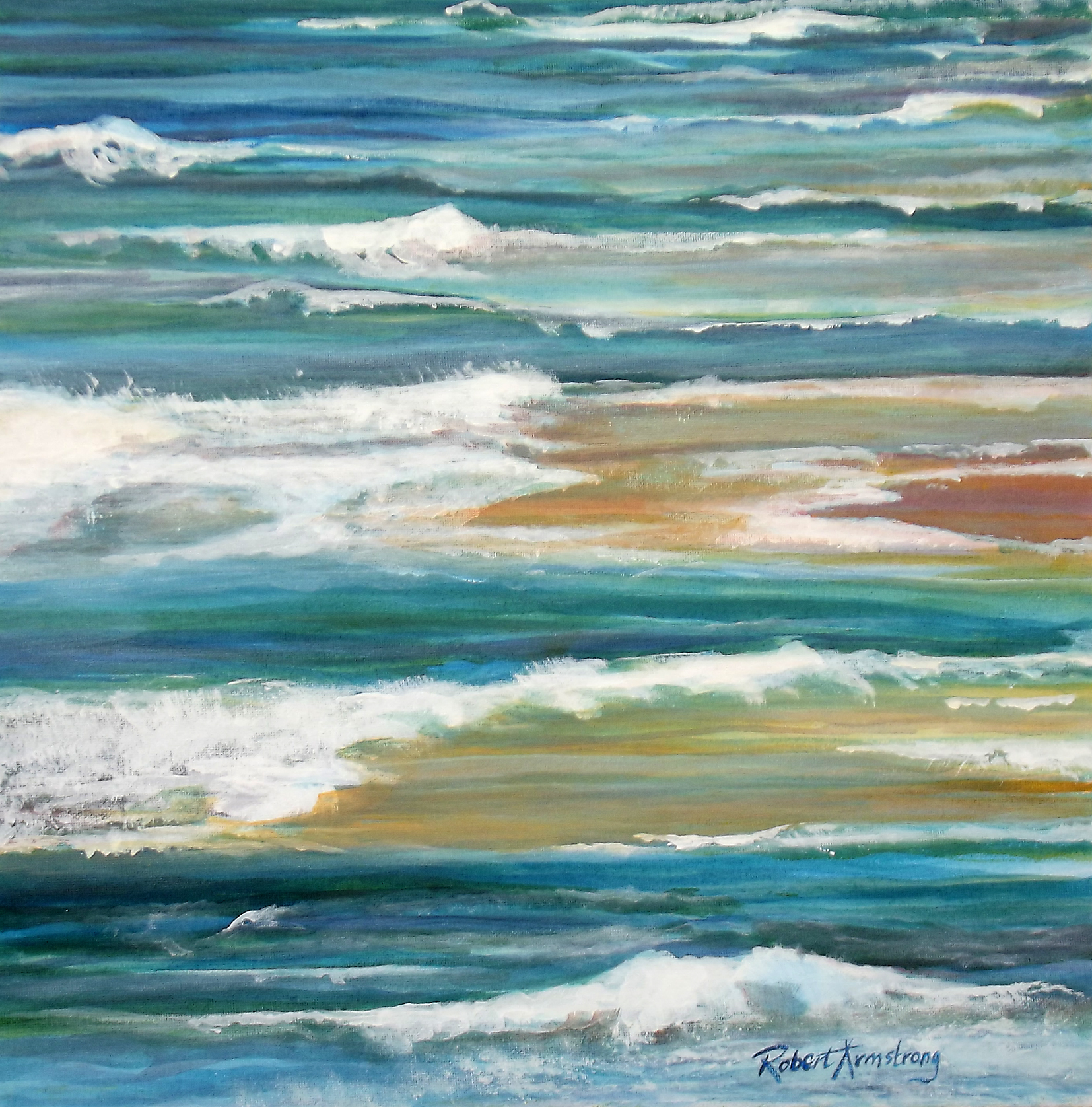 Waves on Beach