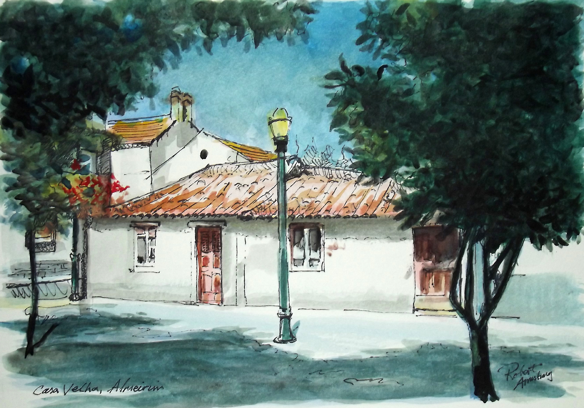 Old House in Almeirim (Portugal)