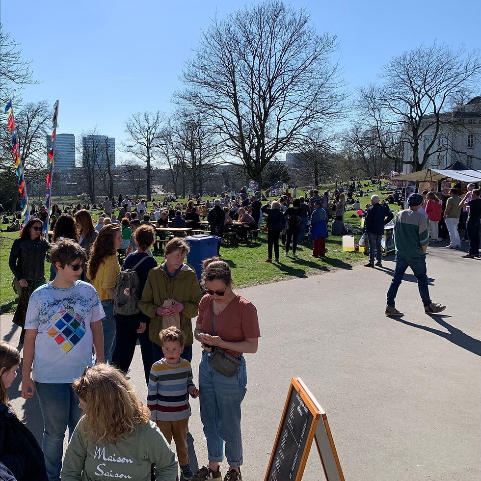 Zeldzaam Mooi Markt Sonsbeekpark in Arnhem