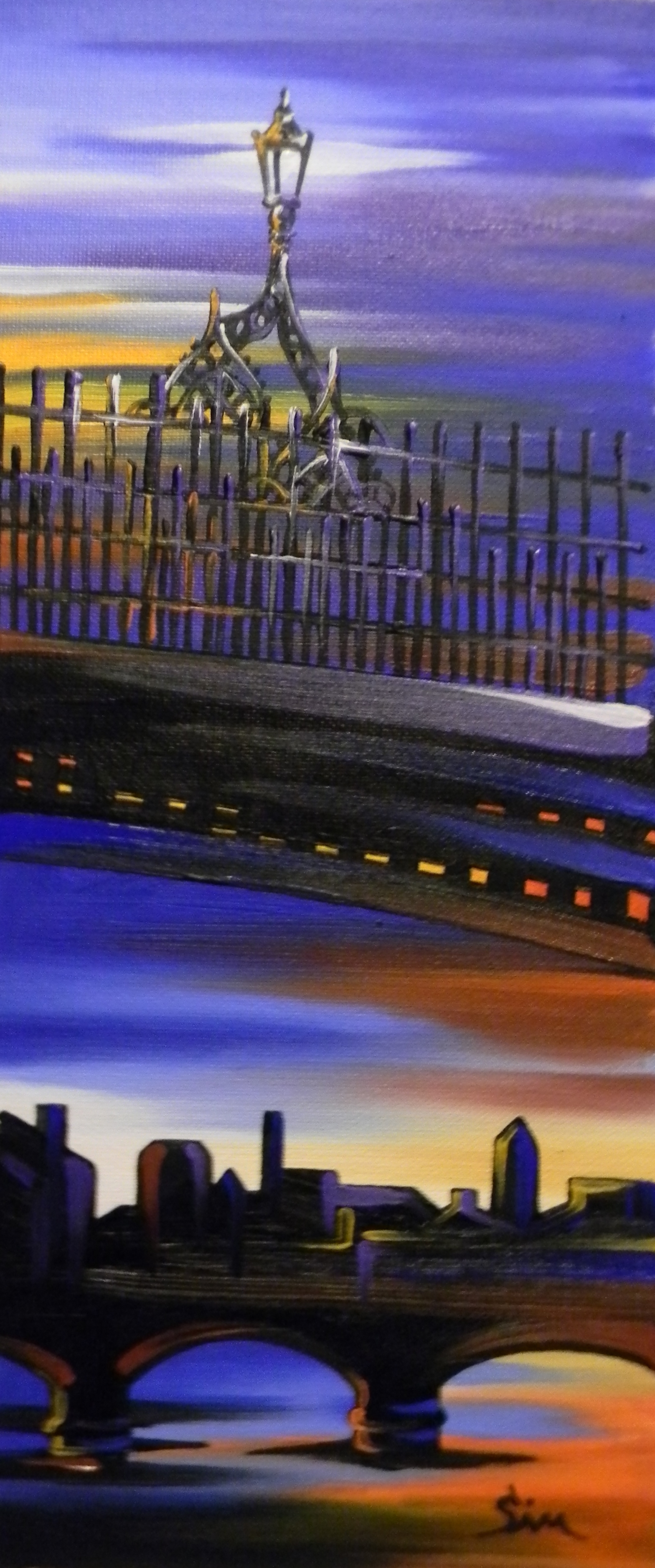 'The Hal'penny Bridge A'