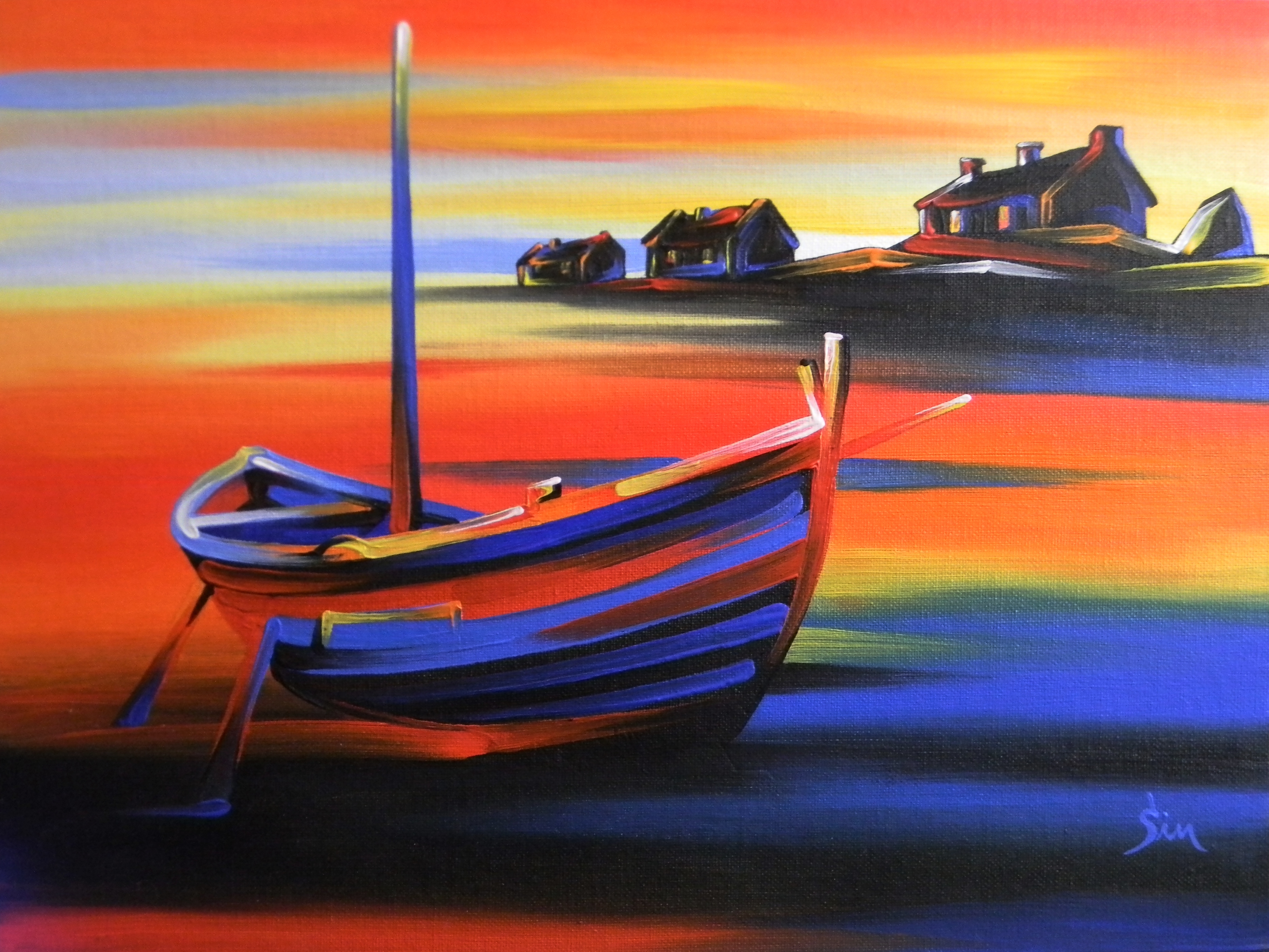 'West Coast, Boat and Cottages'