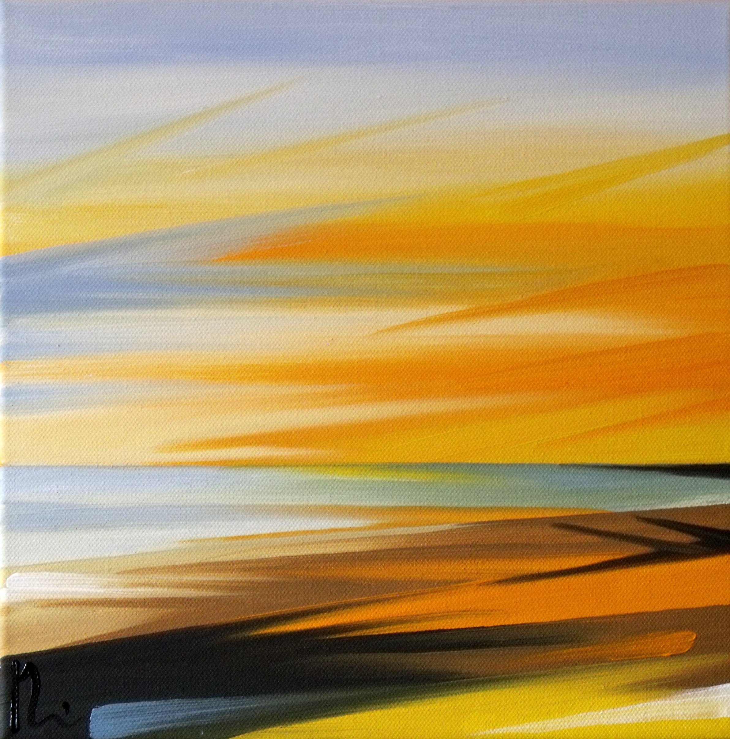 'Orange Sea-scape'