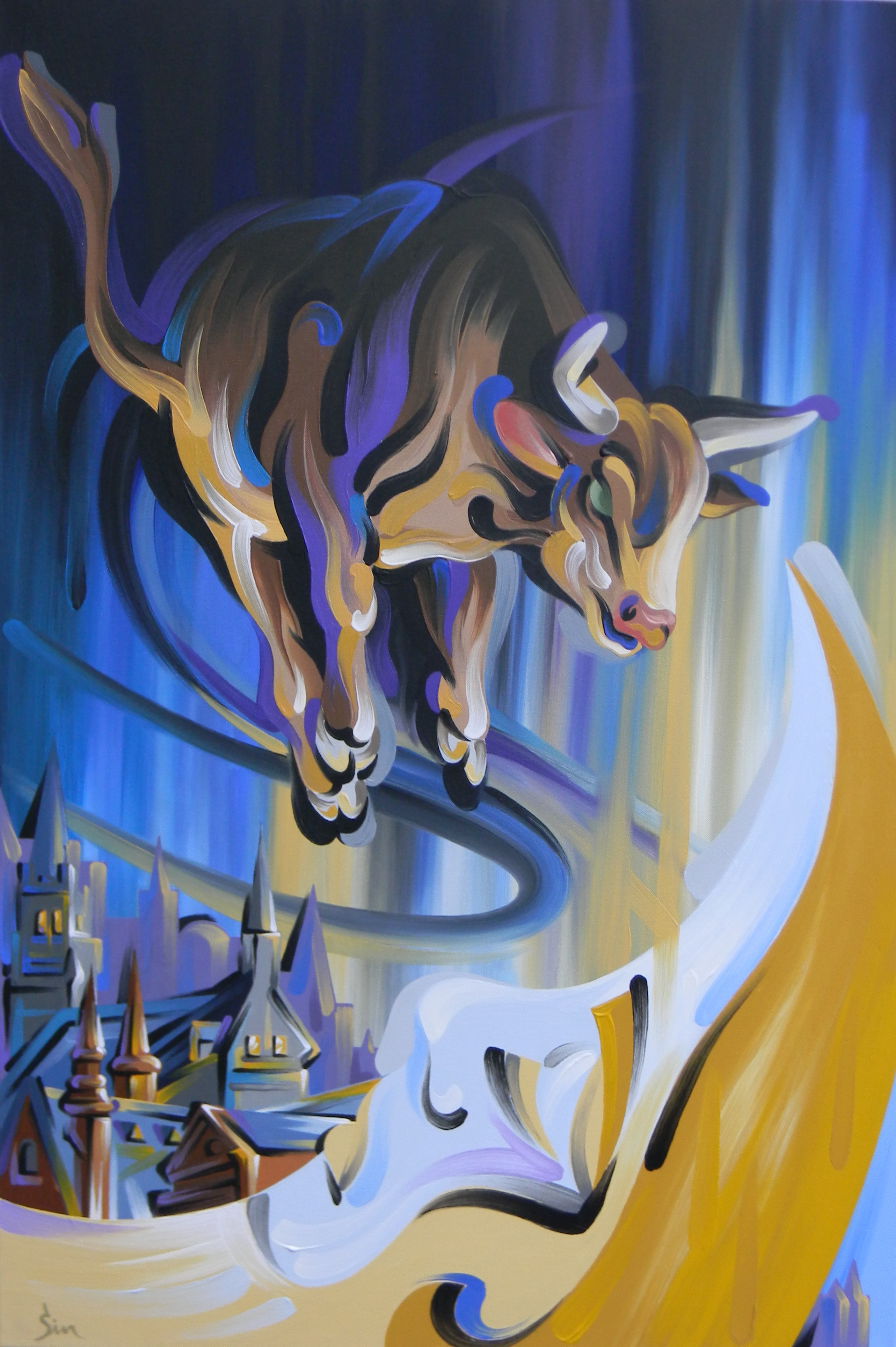 'The Cow Jumped Over The Moon'