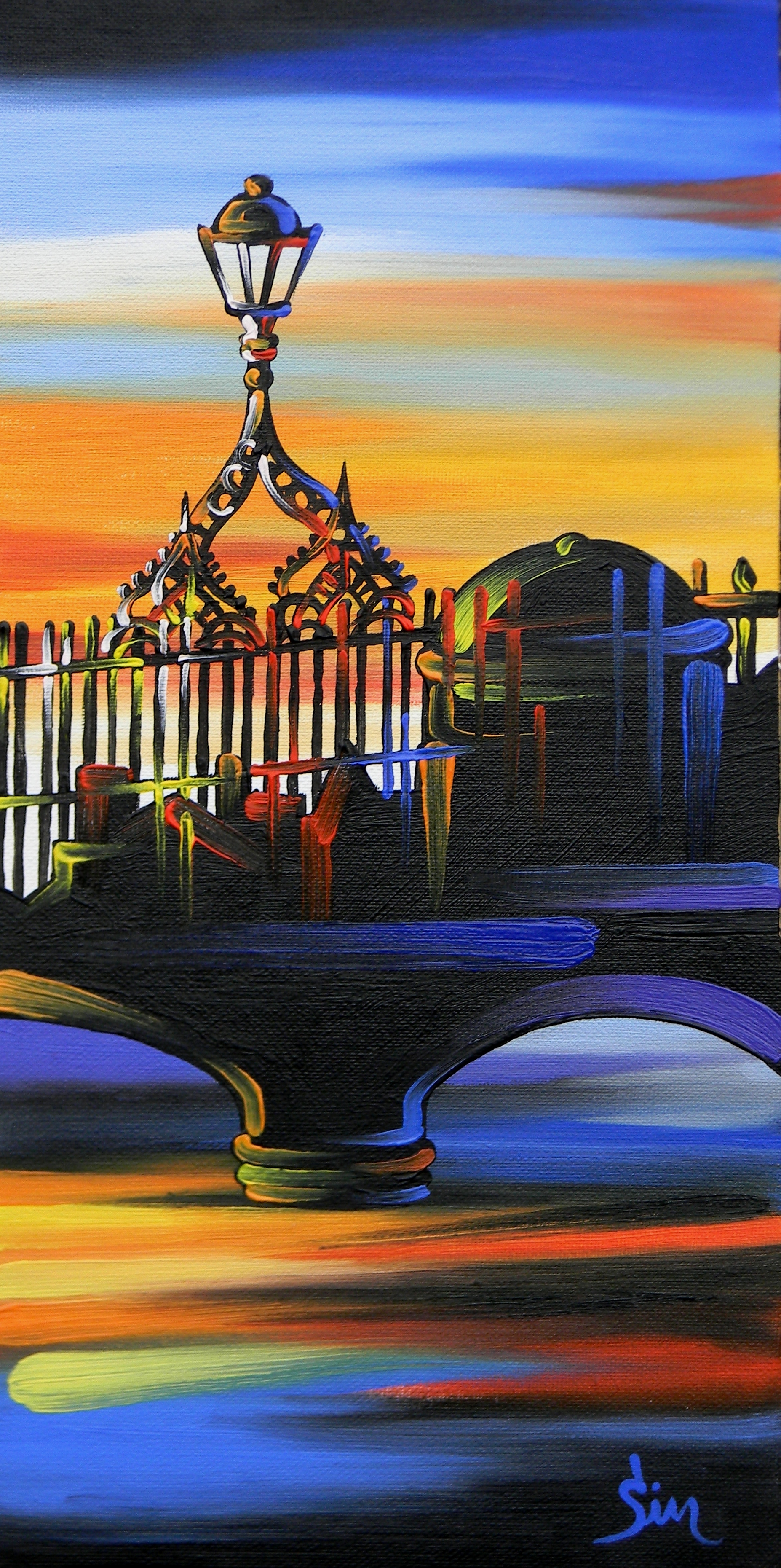 'The Hal'penny Bridge C'