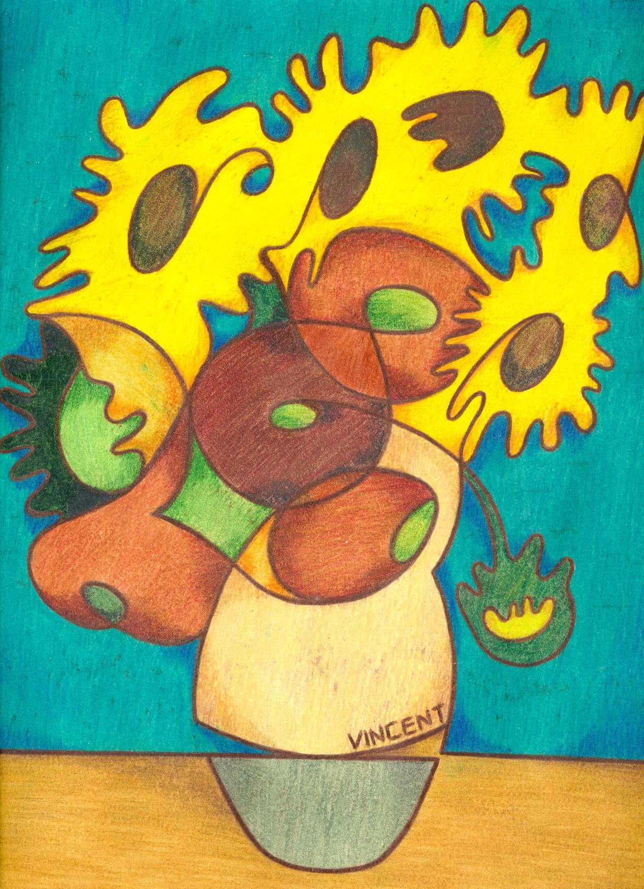 'Van Goghs' Sunflowers'