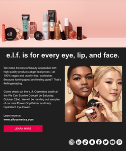 Elf Beauty Email Design b