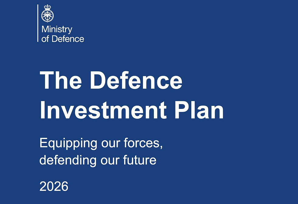 The UK's new Defence Investment plan exposes a credibility gap