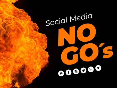 Social Media Marketing- NO GO's!