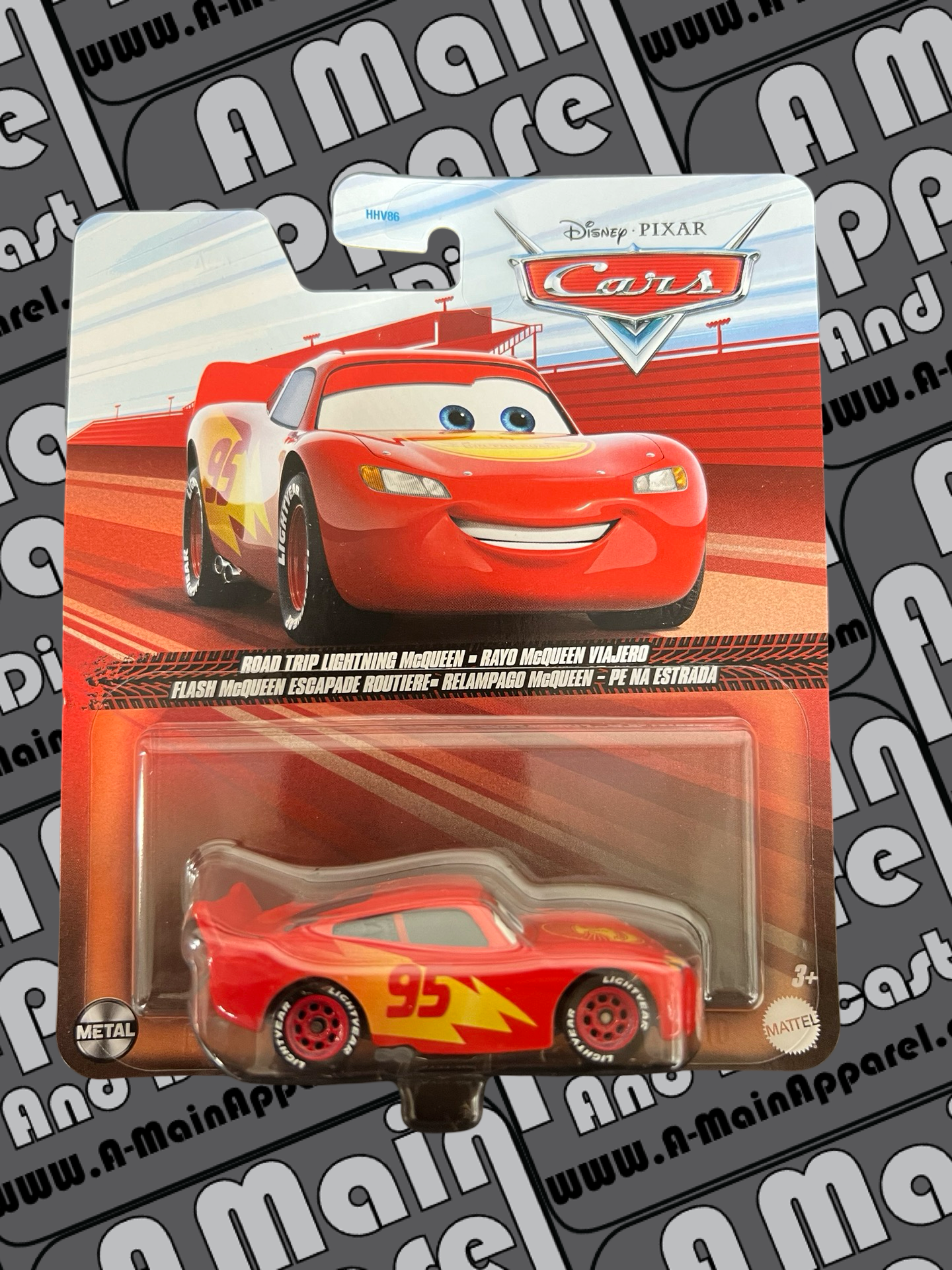 Road Trip Lightning McQueen Car