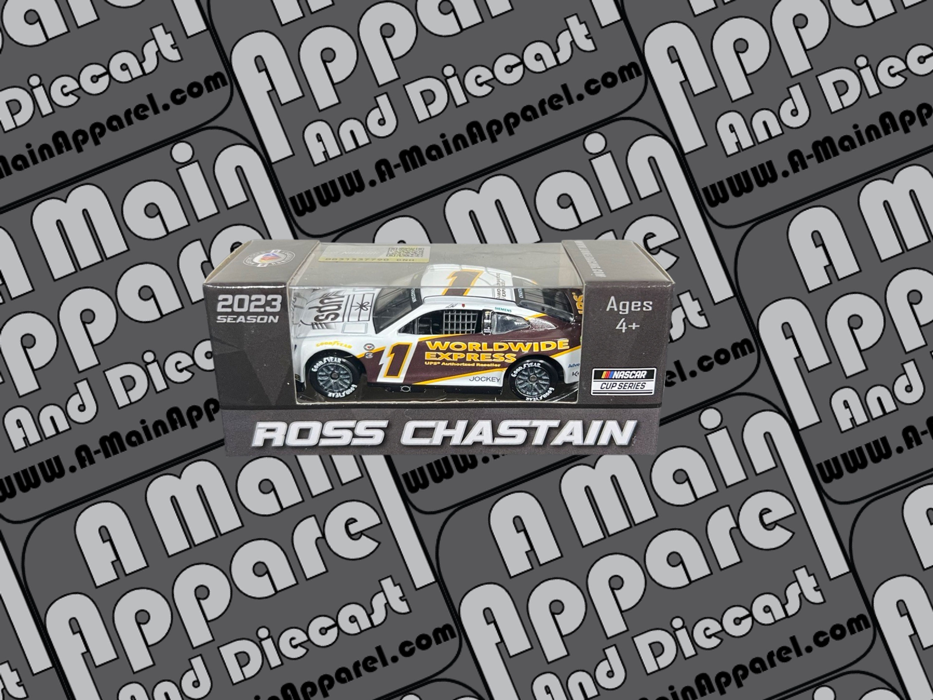 Ross Chastain 1:64th World Wide Express Throwback Car