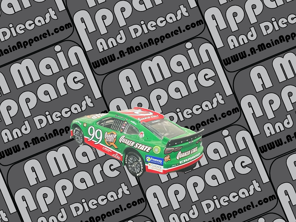 Thumbnail: Daniel Suarez 1:64th Quaker State Throwback NASCAR